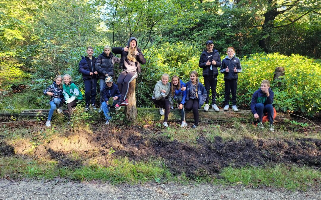 Klas 1 op kamp in Apeldoorn